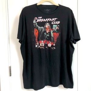 The Breakfast Club | Classic Breakfast Club Black Short Sleeve T-Shirt | Size XL
